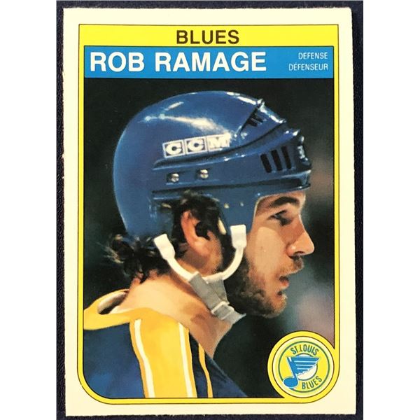 1982-83 O-PEE-CHEE ROB RAMAGE