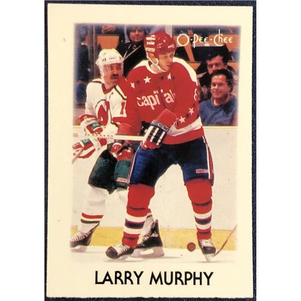 1987-88 O-PEE-CHEE NHL MINI - LARRY MURPHY (HOF)