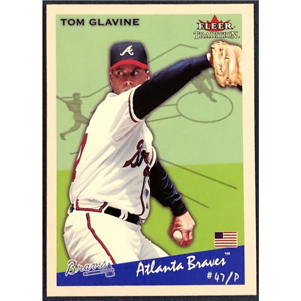2002 FLEER TOM GLAVINE (HOF)