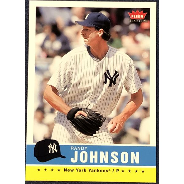 2006 FLEER BASEBALL RANDY JOHNSON (HOF)