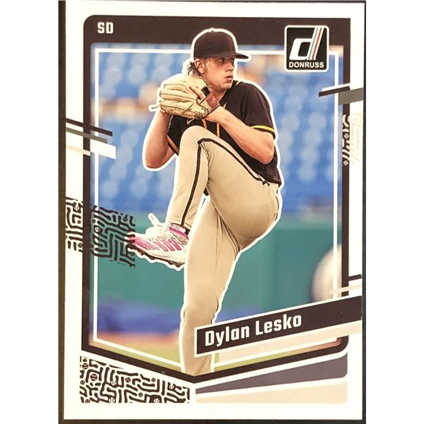 2023 DONRUSS DYLAN LESKO ROOKIE CARD