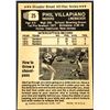 Image 2 : 1974 TOPPS WONDER BREAD NFL FOOTBALL PHIL VILLAPIANO