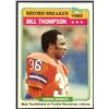 Image 1 : 1981 TOPPS NFL BILL THOMPSON