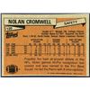 Image 2 : 1981 TOPPS NFL NOLAN CROMWELL