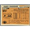 Image 2 : 1981 TOPPS NFL RANDY GRADISHAR
