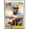 Image 1 : 1981 TOPPS NFL RICK UPCHURCH