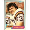 Image 1 : 1981 TOPPS NFL RON YARY (HOF)