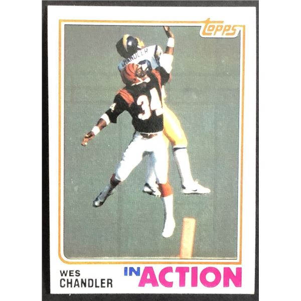 1982 TOPPS WES CHANDLER