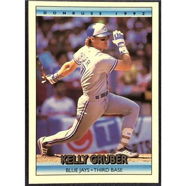1992 DONRUSS BASEBALL KELLY GRUBER