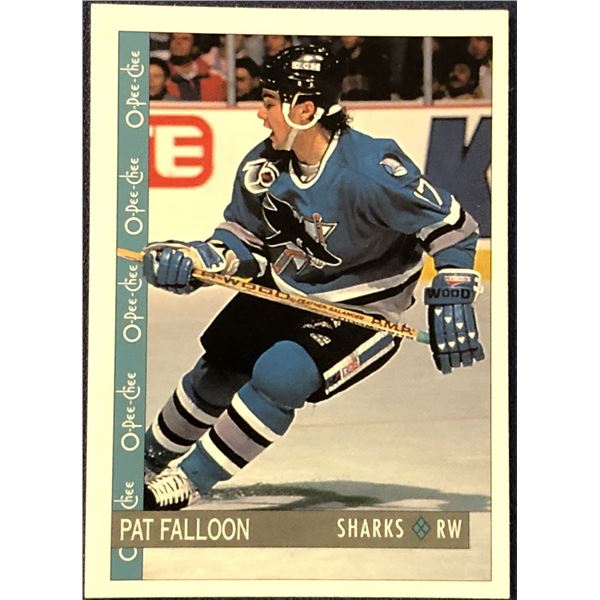 1992-93 O-PEE-CHEE PAT FALLOON ROOKIE CARD