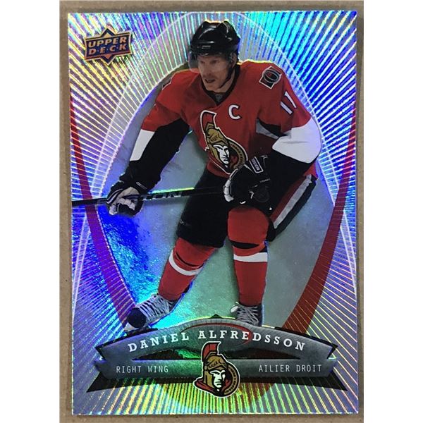 2008-09 UPPER DECK DANIEL ALFREDSSON (HOF)