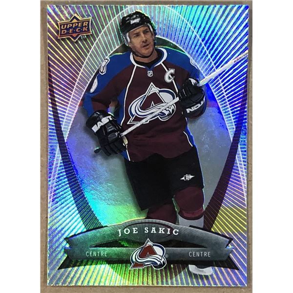 2008-09 UPPER DECK JOE SAKIC (HOF)
