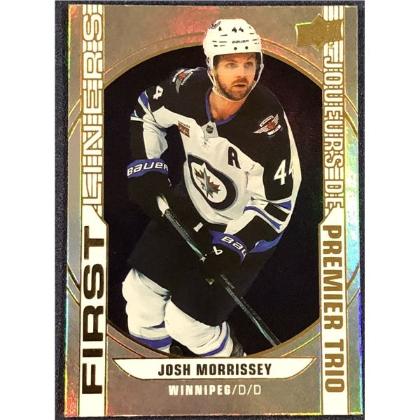 2026-27 UPPER DECK NHL FIRST LINERS - JOSH MORRISEY