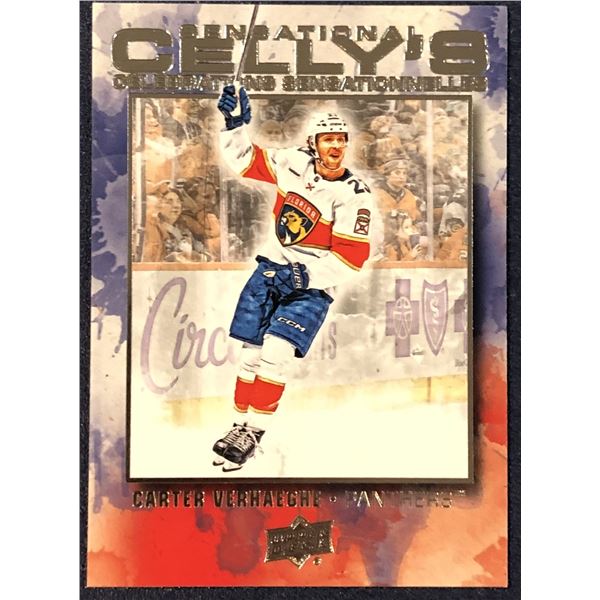 2026-27 UPPER DECK NHL SENSATIONAL CELLY'S - CARTER VERHAEGE