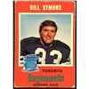 Image 1 : 1971 O-PEE-CHEE CFL BILL SYMONS (HOF)