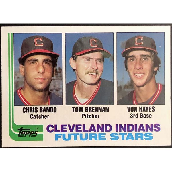 1982 TOPPS VON HAYES ROOKIE CARD