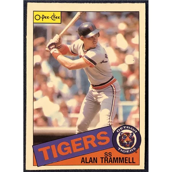 1985 O-PEE-CHEE BASEBALL ALAN TRAMMELL (HOF)