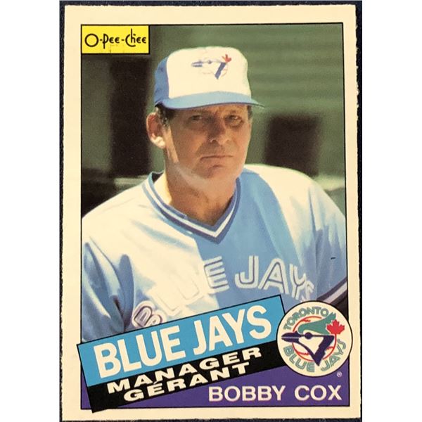 1985 O-PEE-CHEE BASEBALL BOBBY COX