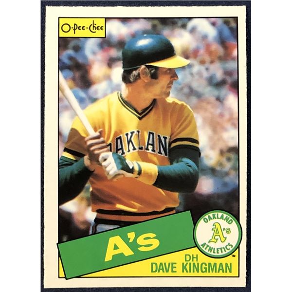 1985 O-PEE-CHEE BASEBALL DAVE KINGMAN