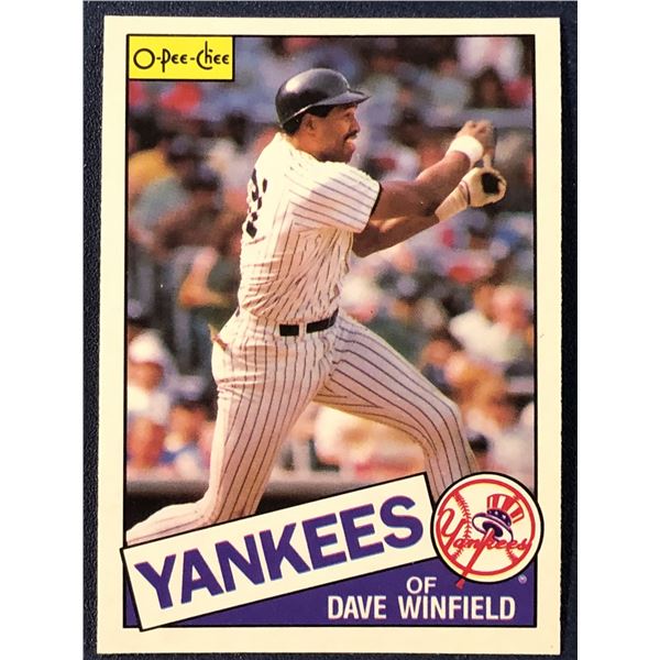1985 O-PEE-CHEE BASEBALL DAVE WINFIELD (HOF)