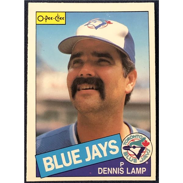 1985 O-PEE-CHEE BASEBALL DENNIS LAMP