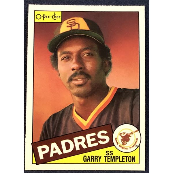 1985 O-PEE-CHEE BASEBALL GARRY TEMPLETON