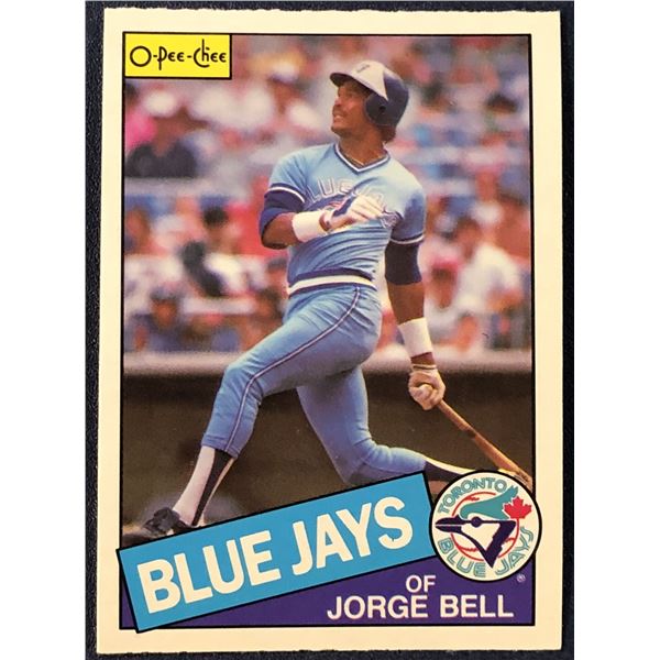1985 O-PEE-CHEE BASEBALL GEORGE BELL