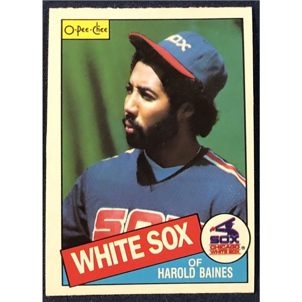 1985 O-PEE-CHEE BASEBALL HAROLD BAINES (HOF)