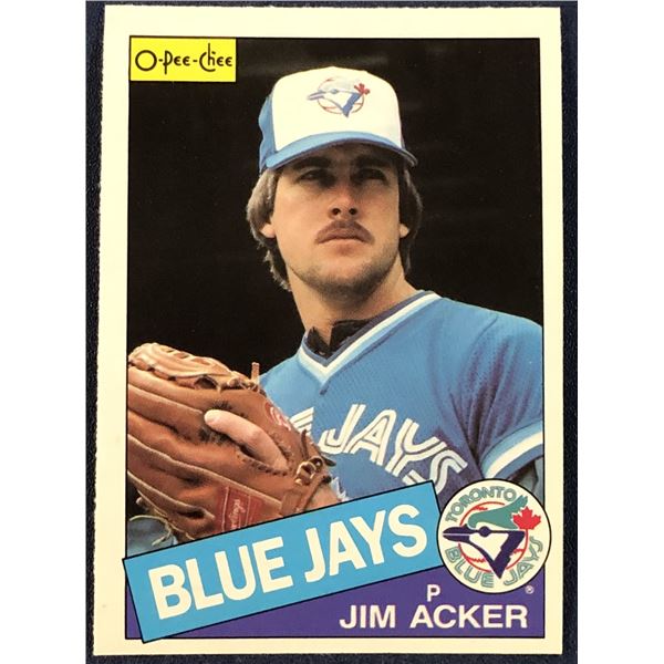 1985 O-PEE-CHEE BASEBALL JIM ACKER