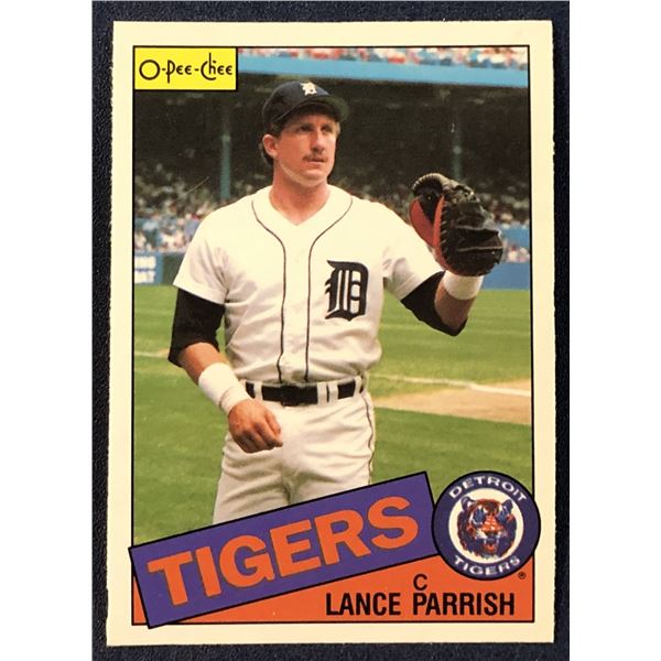 1985 O-PEE-CHEE BASEBALL LANCE PARRISH