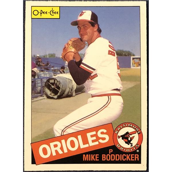 1985 O-PEE-CHEE BASEBALL MIKE BODDICKER