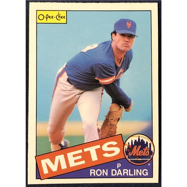 1985 O-PEE-CHEE BASEBALL RON DARLING ROOKIE CARD