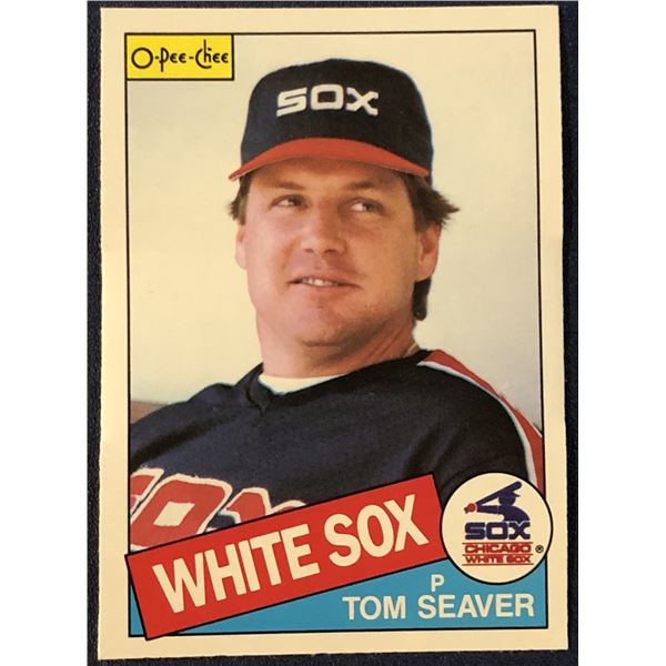 1985 O-PEE-CHEE BASEBALL TOM SEAVER (HOF)