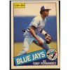 Image 1 : 1985 O-PEE-CHEE BASEBALL TONY FERNANDEZ ROOKIE CARD
