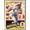 Image 1 : 1985 O-PEE-CHEE BASEBALL WILLIE WILSON