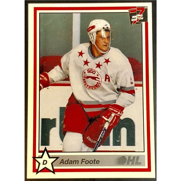 1990-91 SOO GREYHOUNDS (OHL) - ADAM FOOTE