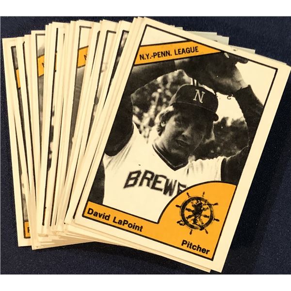 1977 TCMA MiLB NEWARK CO-PILOTS TEAM SET - DAVE LaPOINT