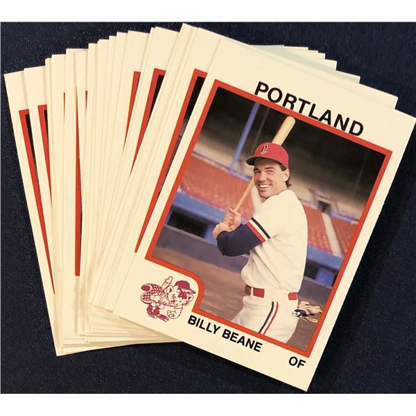 1987 PRO CARDS MiLB PORTLAND BEAVERS TEAM SET - BILLY BEANE