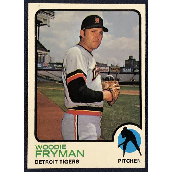 1973 TOPPS BASEBALL WOODY FRYMAN