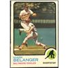 Image 1 : 1973 TOPPS BASEBALL MARK BELANGER