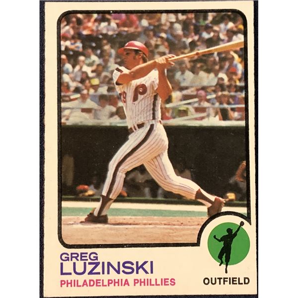 1973 TOPPS BASEBALL GREG LUZINSKI