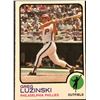 Image 1 : 1973 TOPPS BASEBALL GREG LUZINSKI