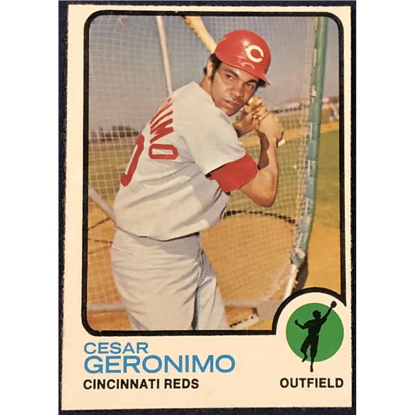 1973 TOPPS BASEBALL CESAR GERONIMO