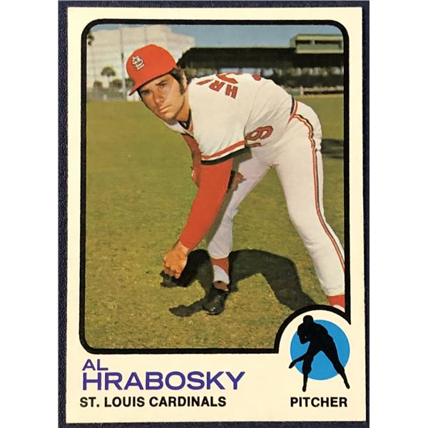1973 TOPPS BASEBALL AL HRABOSKY