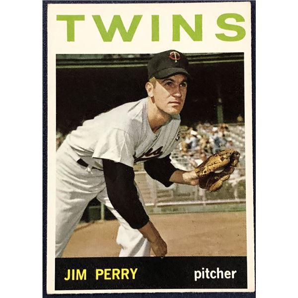 1964 TOPPS BASEBALL JIM PERRY