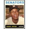 Image 1 : 1964 TOPPS BASEBALL CHUCK HINTON