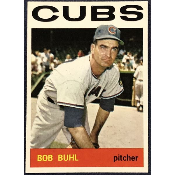 1964 TOPPS BASEBALL BOB BUHL