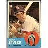 Image 1 : 1963 TOPPS BASEBALL JULIAN JAVIER