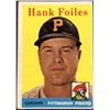 Image 1 : 1958 TOPPS BASEBALL HANK FOILES