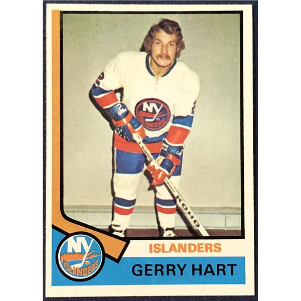 1974-75 TOPPS HOCKEY GERRY HART